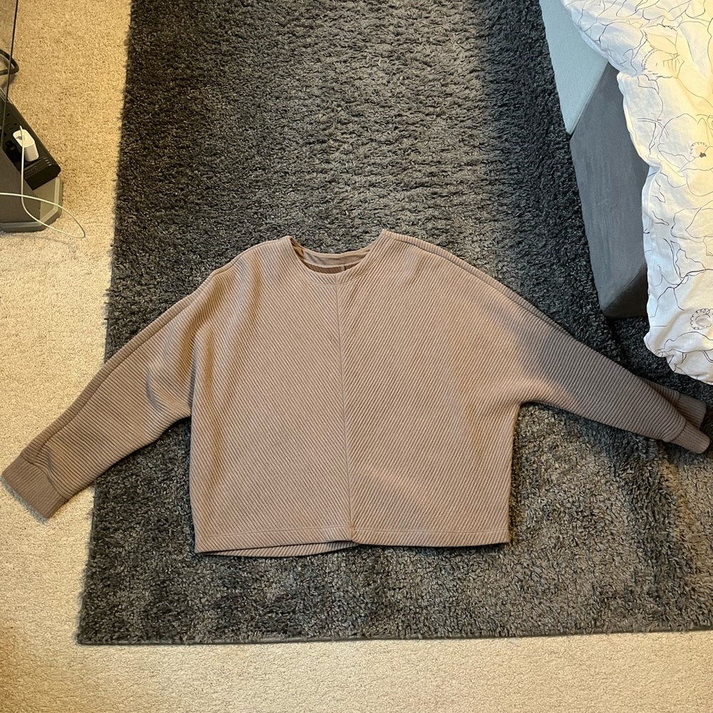 brown sweater